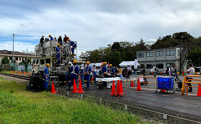 井の頭線・富士見ヶ丘車両基地見学会