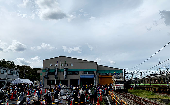 井の頭線・富士見ヶ丘車両基地見学会