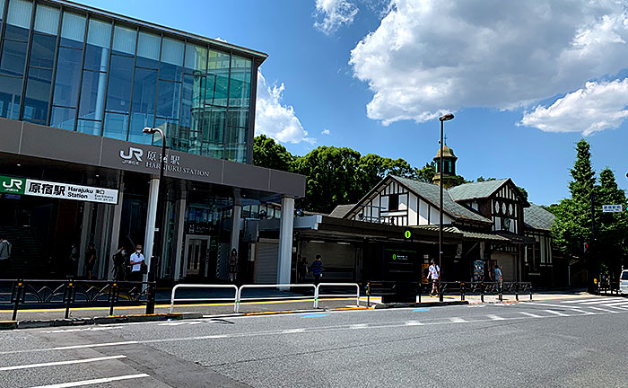 新旧・原宿駅