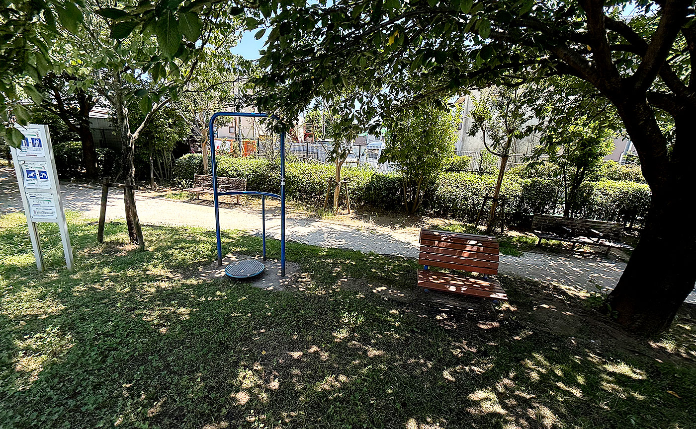 鹿骨あさがお公園